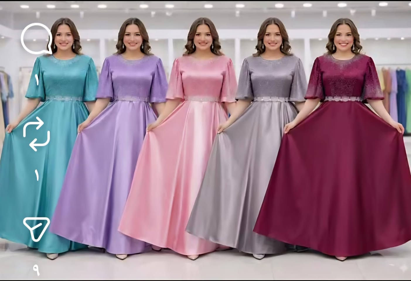 فستان تركي نازك وأنيق ستن درجة اولى 
الاسعار جداً مناسبة توجد خدمة توصيل بغداد وجميع المحافظات @إشارة


**إذا كنت صاحب هذا الإعلان وتريد حذفه لأي سبب، رجاءا أرسل رسالة إلى الدعم الفني**