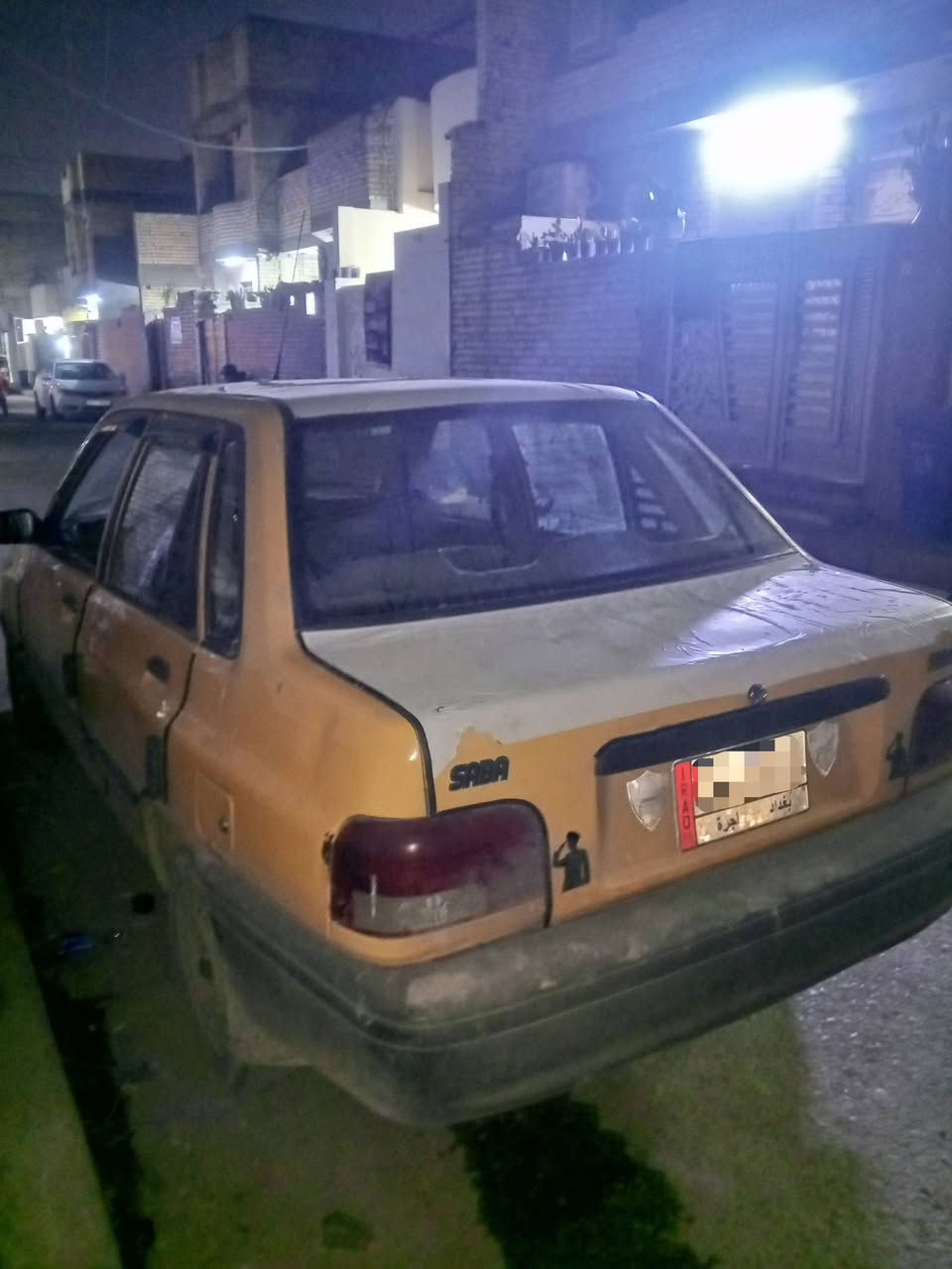 السلام عليكم سايبه للبيع موديل 2011 رقم بغداد الماني سنويه منتهية ب2024 مشروع وطني عليهة غرامه200 راعيهة ما واصله مكاني بغداد السعر 13ورقه رقم الهاتف ***********
