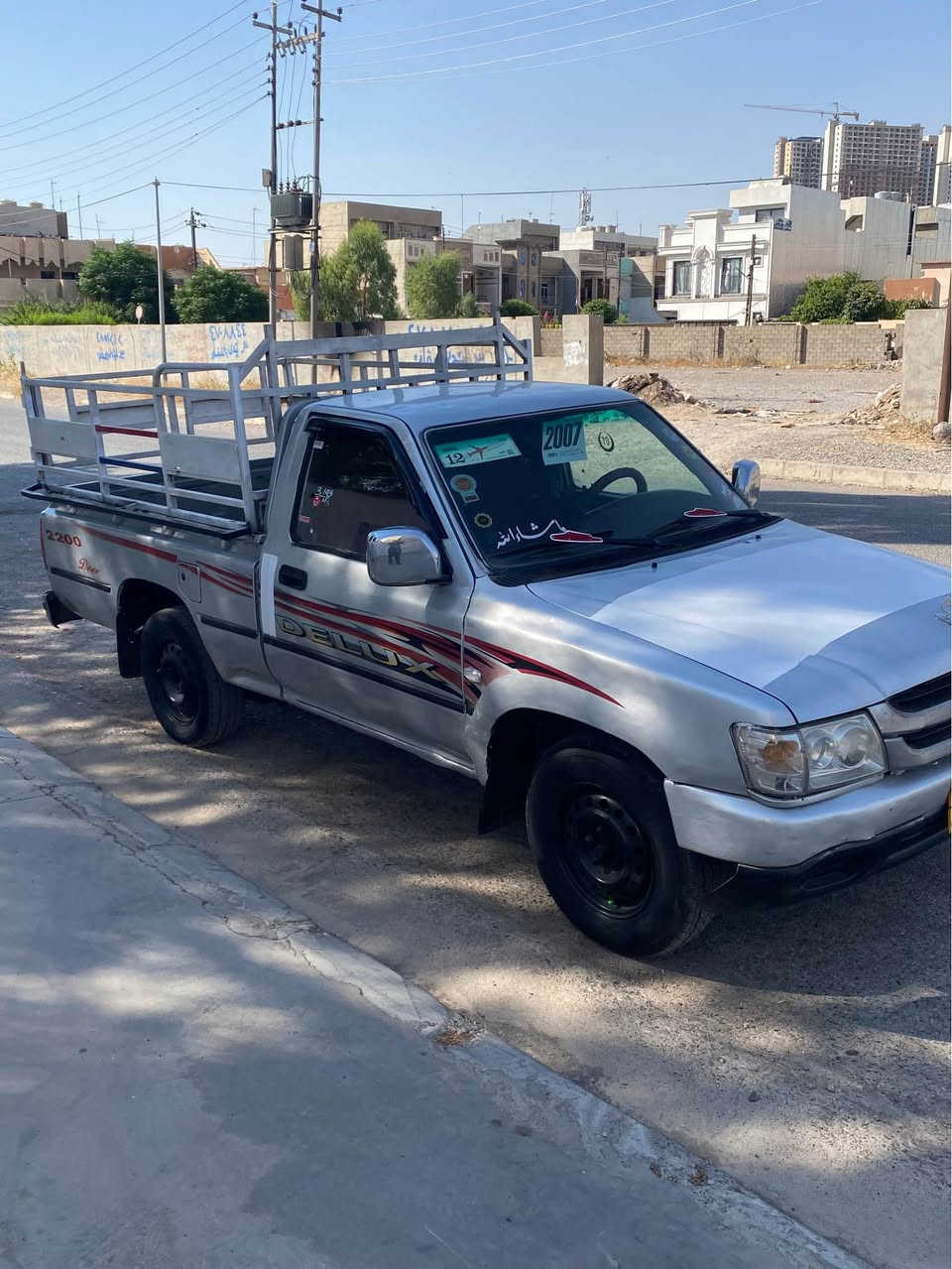 بيكب دير موديل 2007 مكينه بەخ ي بودي قولاب مرغوب به ناوى خؤمه سه ياره كه جائيز جائيزه جام كاره بايه نە قوستانى نيه زؤر توندو تؤڵە ماڵی  كه سابه ته سعرى 43$وەرەقە *********** أربيل, العراق
