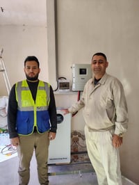 شركة الحجاب • ألواح لونجي 615 واط • بطارية ليثيوم 16k SRNE