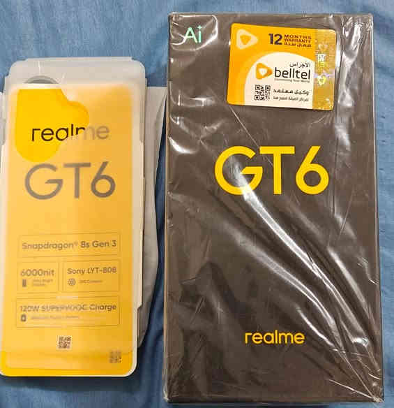 السلام عليكم رلمي GT6
زاكره 512

رام16

نظافة 100ب100

استخدام اسبوع فقط 

ومضموم بالكرتون 

كل ملحقات موجوده 

السعر 500 الف
للبيع فقط
***********
