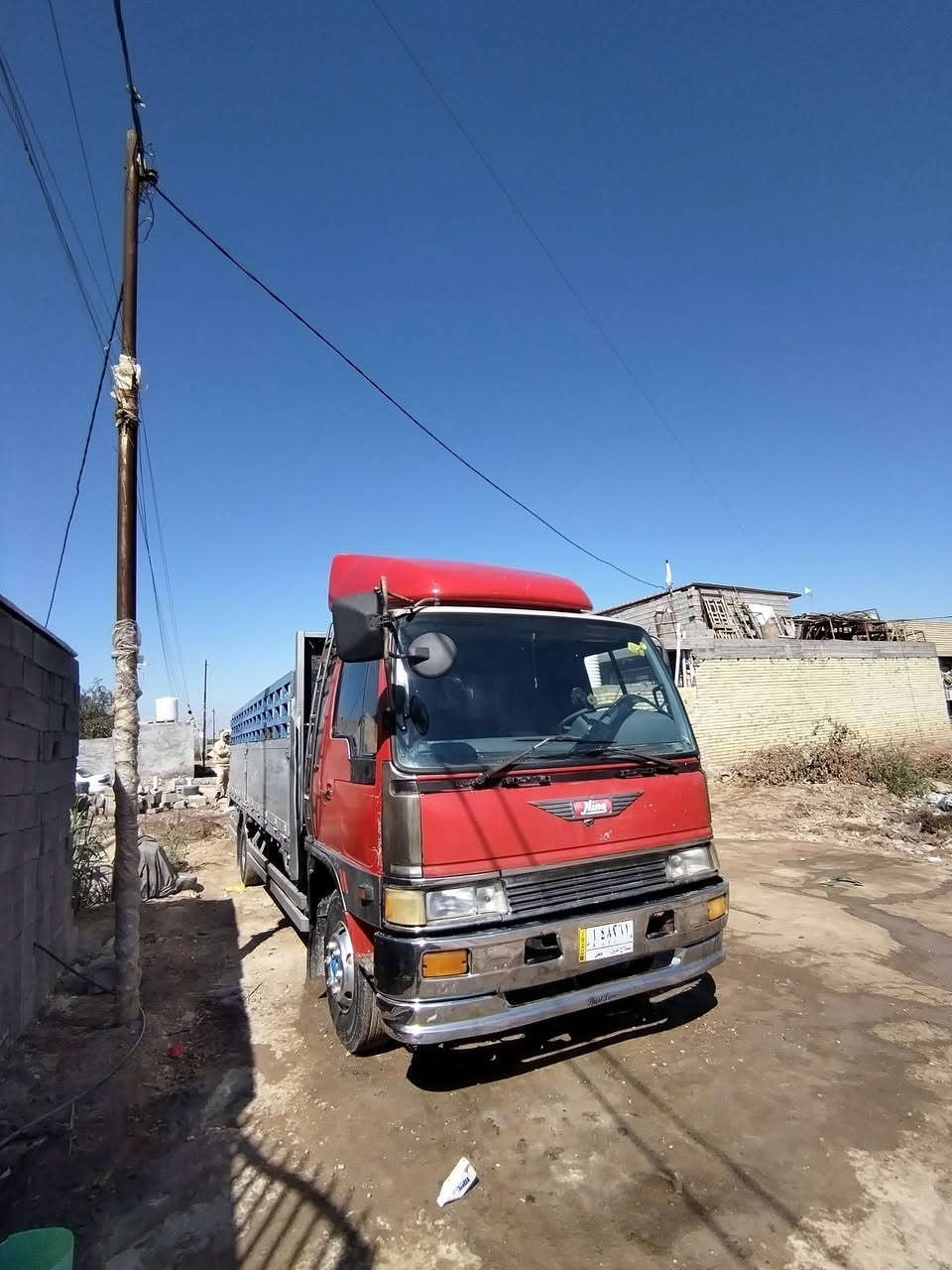 السلام عليكم
هينو طيره ٦ وربع بلاديه
مكينه ٧٠ عادي استندر
لا صرف ولا بخار

رقم صلاح الدين
المكان واسط صويره
السعر150
للاستفسار الاتصال***********
