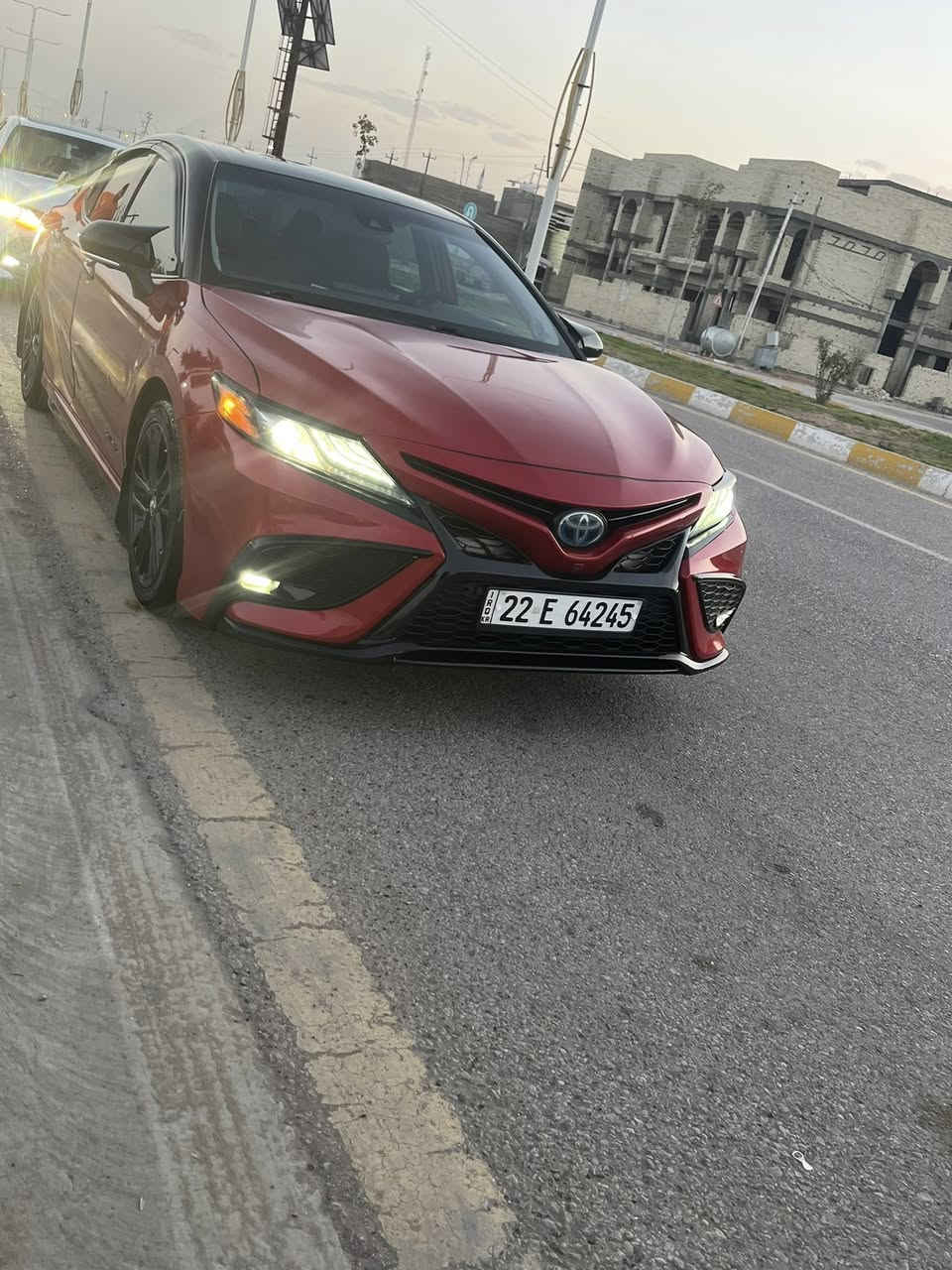 السلام عليكم 
كامري 2022 

XSEهايبرد 

سياره حادثه جاملغ امامي عكس السياق وبنيد مرشوش 

جاملغ خلفي جه السياق صبغ  بدون داخل 

سياره جديده تخم تاير ويل 2025

كشنين كهرباء وتدفئه وتبريد

تبريد قطعتين 

سمعات وشاشه jbl 

خمس كامرات 

حساسات امامي خلفي 

سياره متصرف عليه الف 

مكانه الفلوجه 

السعر 207 وبيه مجال 

***********
