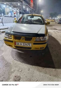 من رخصت الادمن سمند موديل 10كفاله عامه بيه بس خياسات بصيطه مكينه نسمت ...