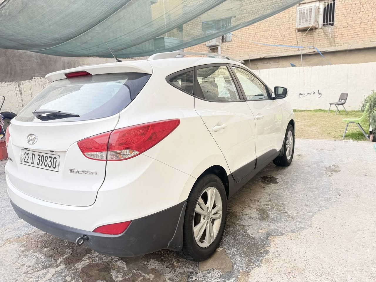 السلام عليكم توسان خليجي موديل 2014 مكفولة كفالة عامة عدة الدعامية الامامية والاصلية موجودة بيه كسر ويصلح 
السيارة جديدة بمعنى الكلمة ماشية 93 حقيقي شرط الفحص كير محرك صدر تبريد تاير باتري كلة جديد ومكفول 
السيارة رقم شمالي باسم جيراني تريد عنواني بغداد الدورة 
السونار بل منشور 
مواصفاته تحكم ستيرن كامرة شاشة وباقي الموصفات المعروفة السعر 144 
الاتصال هـ***********
