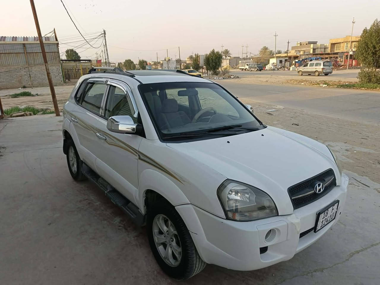 توسان ٢٠٠٩ رقم بابل نكليزي فول واحد على واحد فتحه كامرا ٦سلندر كير محرك مكفول حداديه تخم تاير تبريد ثلج جاهزه من كلشي قطعتين بيهة عنوان بابل القاسم *********** السعر١٠٥ وبيهة مجال لشراي
