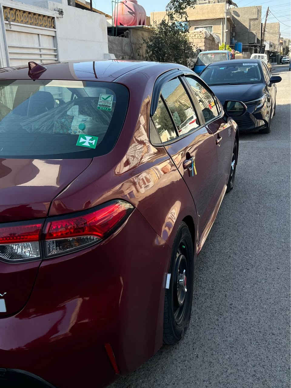 السلام عليكم كورلا هايبرد موديل 25 🇺🇸 دخول جديد مواصفات  بصمه رادارات جانبي وغيرها حادثها جاملغ خلفي مصلح نفسه وباب مبدل خلفي قطعتين صبغ فقط    ايرباك برده فقط طاك السياره جديده بمعنى الكلمه ماشيه 15mi ومدوشمه السياره كلها من كشنات وزارع لدات بلدشبول وللسماعات هم السياره مناقصها اي شي صور حادثها بلمنشور عارضها 160وبيها مجال للاستفسار *********** بغداد, العراق
