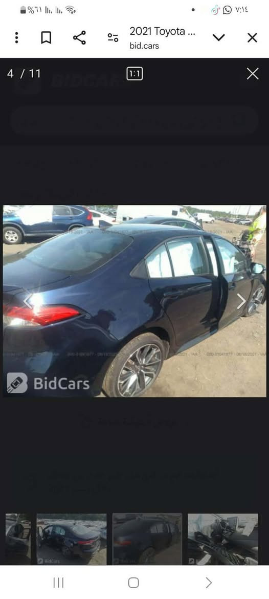 كورلا ٢١ فول فتحه وبصمه صور حادثه واضحه كدامك رقم بغداد. *********** سعر ١٢٠بي َمجال   سعر كلش مناسب مكانهه منطقه البياع  تبديل قطعه و٣ تعمير
