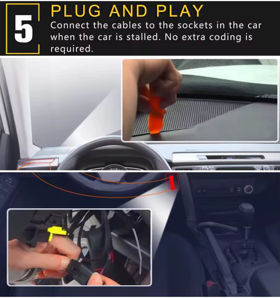 Car Head Up Display HUD For Jeep Cherokee (KL) 2016-2023 Auto Electronic Accessories Windshield Projector Alarm

Car Head Up Display:
For Jeep Cherokee 2016 2017 2018
For Jeep Cherokee 2019 2020 2021 2022 2023
- Reflecting Car Informations On the Windshield -
- Safe Driving Screen Projector -
Special Notice:
Only Fit the car of Left Hand Drive Country.
Please don't order for Right Hand Drive Country Buyers.
Please check the front speaker's outline to see if our HUD is the same as it before order. السليمانية, العراق


**إذا كنت صاحب هذا الإعلان وتريد حذفه لأي سبب، رجاءا أرسل رسالة إلى الدعم الفني**