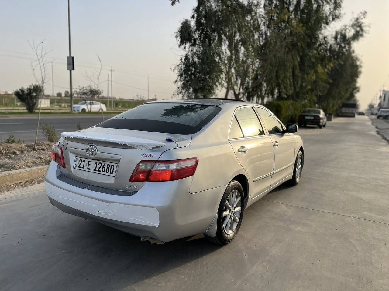 للبيع كامري 2008 سلطنه glx فول***********
كشن كهربائي سلايد و برده خلفي بلادي كير و محرك شرط لاصوت لا تبخير لا صرف تبريد🥶ثلج سنويه بسمي لحد 2030 دفتر بنزين بي ملاحضه صبغ عام للجماليه فقط اثر شغوط و جلح جم امامي و خلفي كبس شرط مكان كركوك سعر95بي مجال
