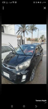 كيا بيكانتو مكفوله من اي ضربه ماشيه 62000 سعر 110 07516089985