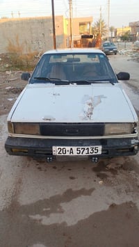 سيارة نيسان سني موديل 90 رقم ديالى انكليزي سنوية لنهاية 2029 شرط التحو...