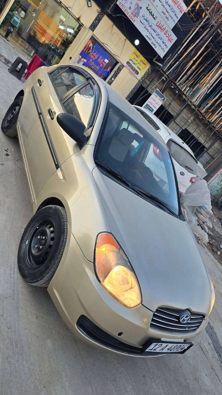 اكسنت 2009 للبيع محرك 14 فول عادي بدون ظرر فقط بخ جاملغ اليمن الامامي بدون معجون رقم جديد سنويه جديده السعر  80$ بي مجال اتصل *********** ودلل المكان موصل
