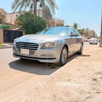 جنسز g80 2016 للبيع صور حادث بالمنشور بدون ايرباك وبيها صبغ مكانات اثر...