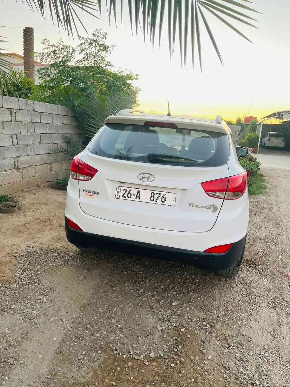 سلام عليكم ورحمه الله وبركاته. توسان 2013خليجي للبيع سياره جاهزه من كلشي ومابيها اي ضرر عده بل باب بارد ولباقي كير ومحرك خير من الله محرك 2000 
***********
مكان صلاح دين الدجيل
