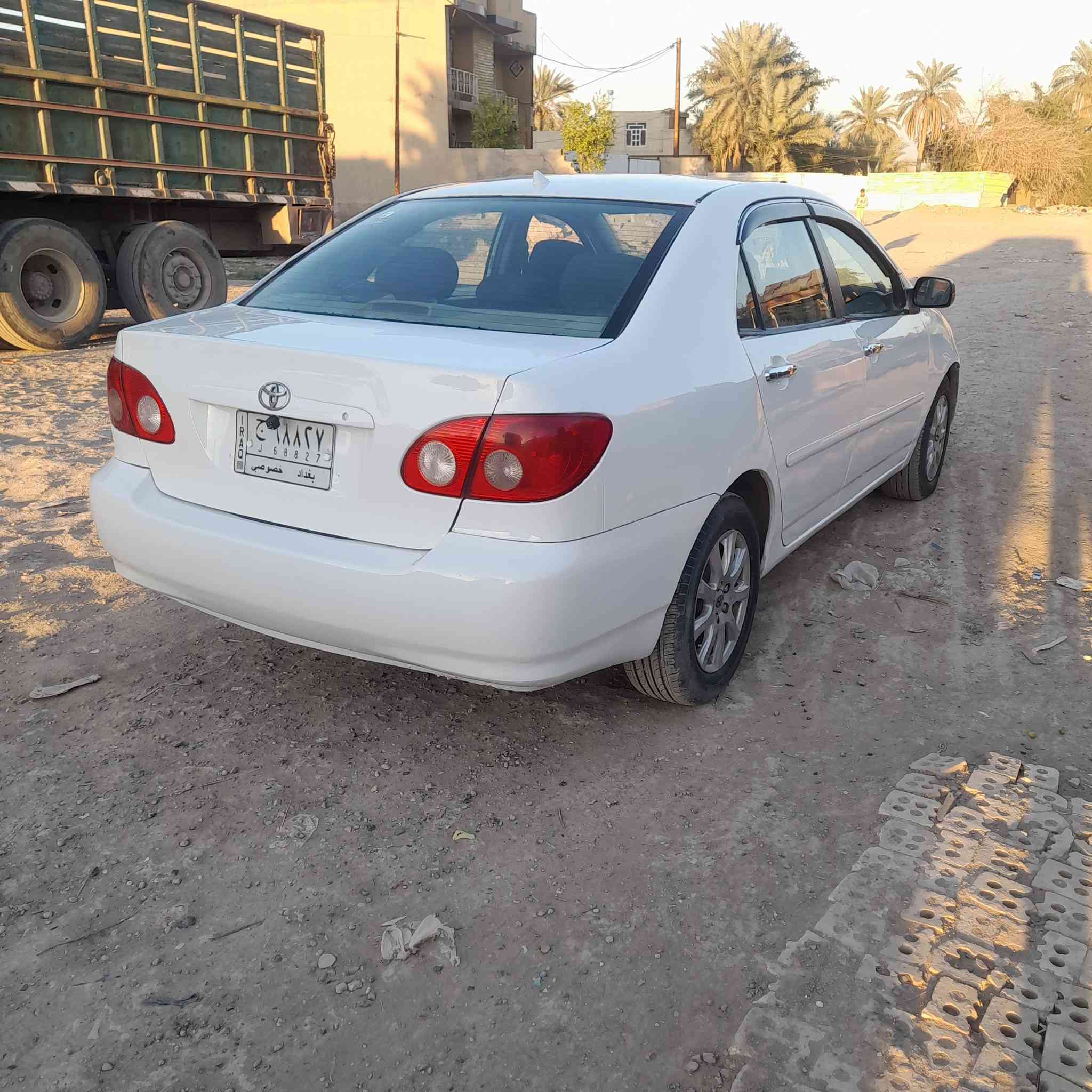 السلام عليكم كورلا نحله ٢٠٠٧ مصبوغه جماليه وسونار مرفق بصور مكينه كير صدر تخم تاير تبريد تدفئه الستفسار على رقم *********** مكان سياره بغداد ابوغريب مكلف بالنشر السعر ٧٩
