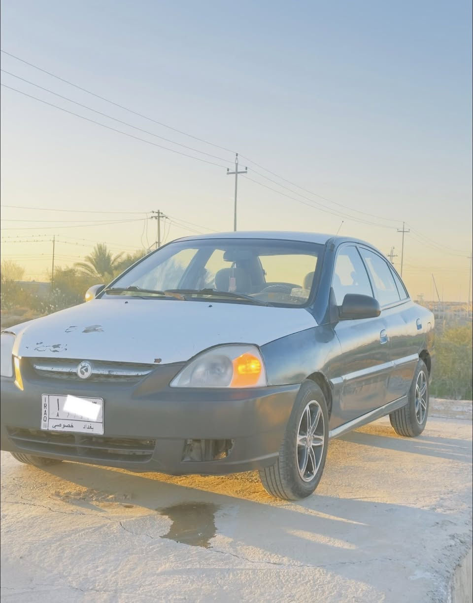 السلام ؏َـليـڪـم 

⛔️ مكلف بالنشر

كيا ريو بوليس موديل 2004 للبيع السيارة مشروع وطني تحويل ثاني يوم 
بدون حادث ما بيه اي حادث سياره خير من اللّٰــــه ˓ مكينه وكير وحداديه ودواخل كلش نضيفة 
بيها ويل كب اصلي تخم تاير جدد 

السعر 58 وبيها مجال للطيبين 

للاستفسار : ***********
