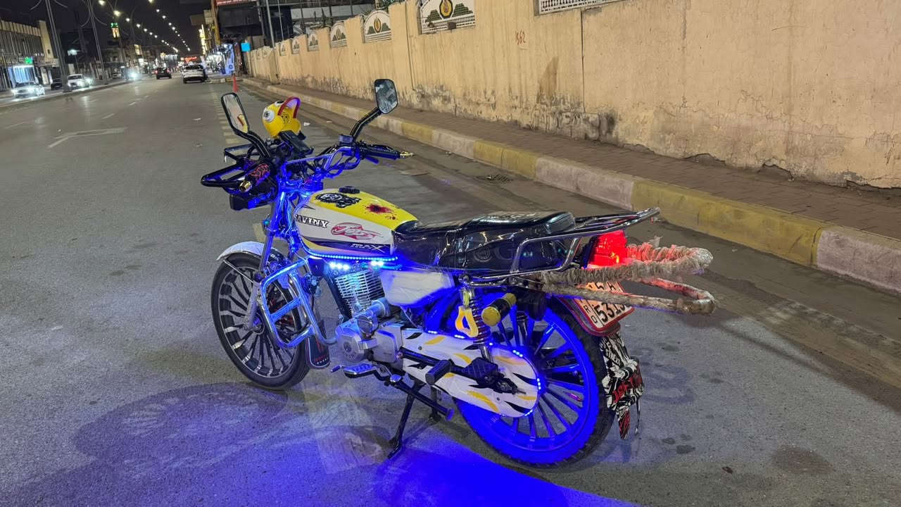 السلام عليكم 
دراجه ايراني موديل 23 محدثه 24 مسجله ومجمبزه لوحه وسنويه جدد تحويل ثاني يوم  مكانها الرمادي التاميم السعر خاص او الاستفسار على هذا الرقم ***********
