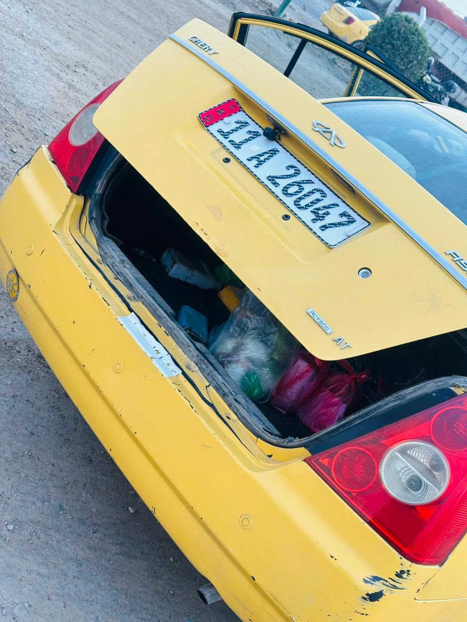 السلام عليكم
شيري A5 موديل 2011 كير ومحرك وعقل وظفيره وتبريد كورلا نحله 1800 1zz 

سياره نضيفة وكاعدة سيارة بأسمي مصفرة هيئة وغرامة مسوي ادامة كاملة للسيارة مسطرة  نوزلات هي ونوزلاتها جديدة مال كصة  وبلكات جديدة مال كصة وجويتر جديد  فيتبم جديد كهربائيات كاملة صدر نضيف منظومة زينون بالعالي شرط نهار  وبيها ملاحظات بسيطه .

السعر 40 وبيها مجال بسيط  مكاني بغداد

***********
