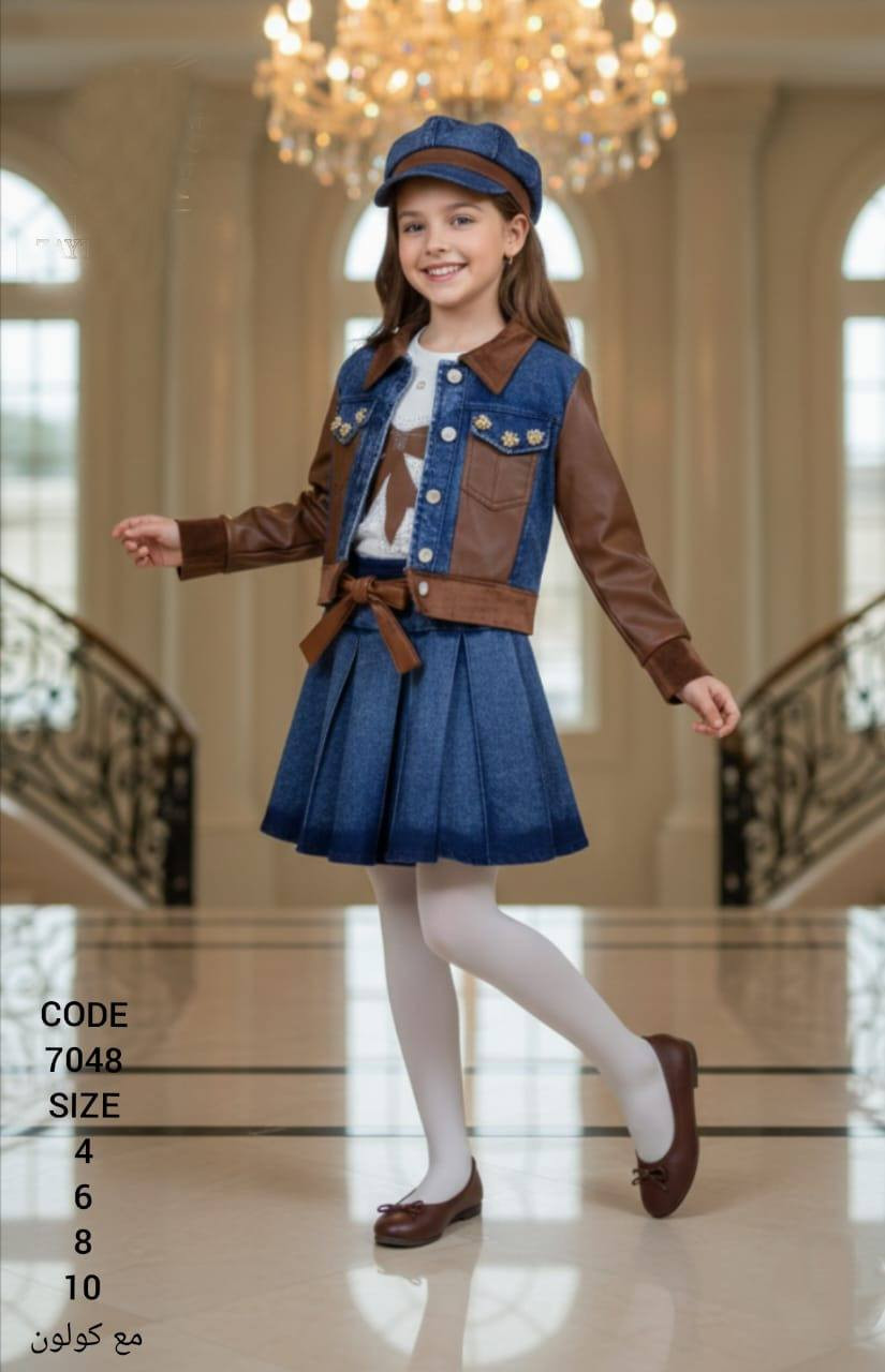 *موسم شتاء 2026*
🔥🔥🔥🔥🔥🔥🔥🔥
*مستمرررين معكن بالتريندات وبأحلى موديلات العيد*  👌😍

*طقم بناتي 5 قطع* 😍😍
*تنورة وجاكيت وكنزة وطاقية وكولون  قماش جينز  مع جلد  اجنبي قماش الكنزة توفليس قطن مطرزة عصدر مكفوول*💯💯

*الالوان بالصور مطابقة للواقع* 💯
*القياسات*
*4/6/8/10سنة*

 💸 *السعر 
*تسليم مباشر* 📤📤
*شحن وتوصيل فوووري*🚨🚨
*متوفر جملة ومفرق* 💞

*ملاحظة القطعة مكفوووولة عنا ع تبديل وترجيع*
🔥😍🔥😍🔥😍
#Vanva_fashion


**إذا كنت صاحب هذا الإعلان وتريد حذفه لأي سبب، رجاءا أرسل رسالة إلى الدعم الفني**