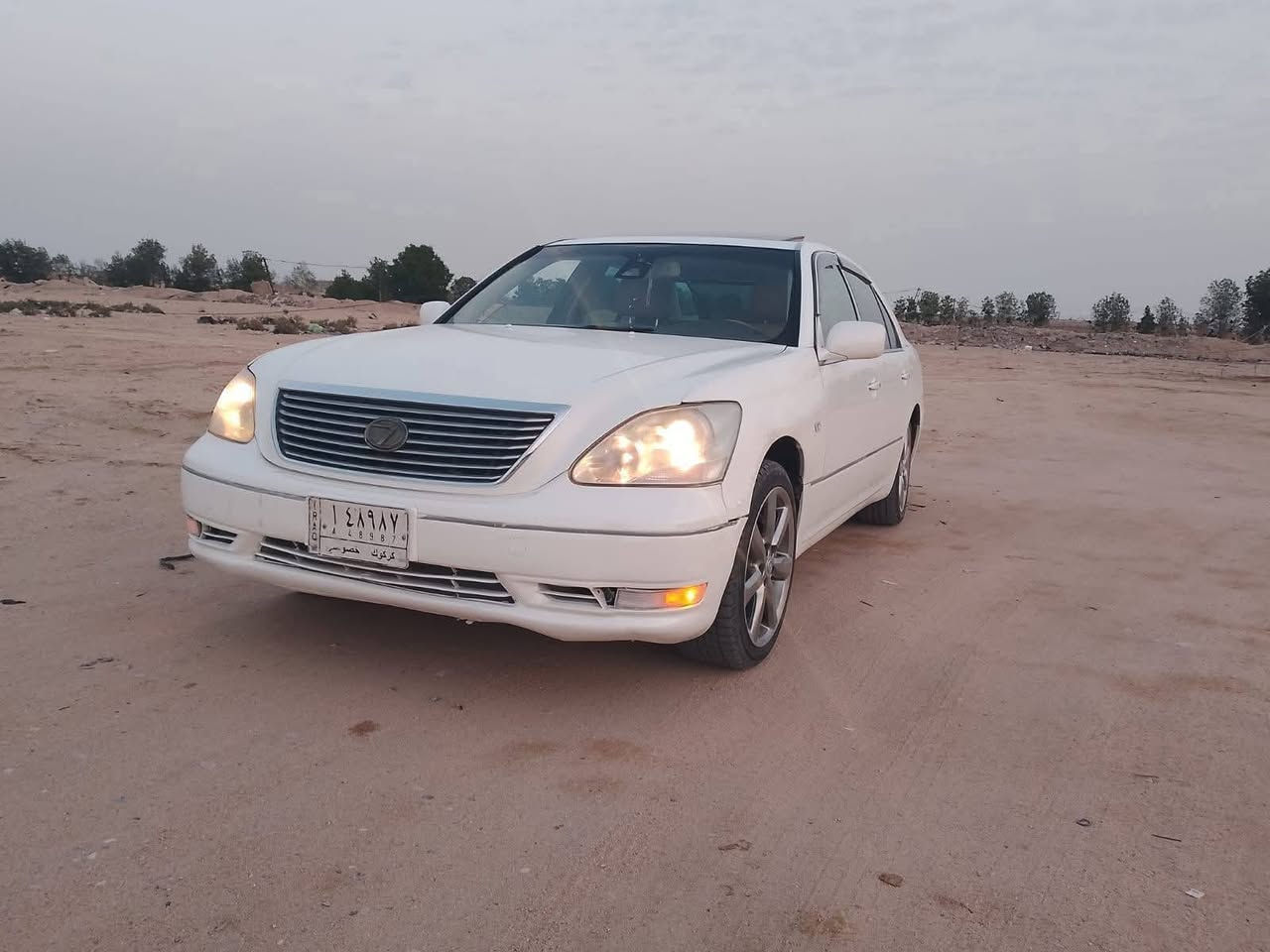 سلام عليكم لكزز موديل. 2003. سيارة وارد خليجي

كفاله من الظربة والصبغ رقم كركوك شرط تحويل 

مكينة ٨ سلندر. سيارة فول مواصفات فتحة تحكم ستيرن 

 كهربايات حدادة تخم تاير  تبريد تدفئة كل شغال 

سيارة جاهزة للخير العنوان البصرة خور الزبير

الاستفسار ***********. السعر 70 ورقة مع المجال
