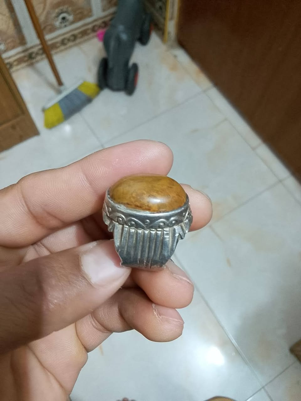 سلام عليكم خاتم جزع طلاء فضه ركز يعني نحاس ومطلي فضه والخاتم الثاني فضه سعرهن 40


**إذا كنت صاحب هذا الإعلان وتريد حذفه لأي سبب، رجاءا أرسل رسالة إلى الدعم الفني**