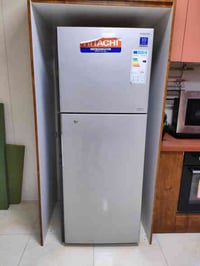 ثلاجة هيتاشي انفيرتر اخت الجديدة سعرها 350 الف بيها ضمان 6 اشهر بلغاز ...