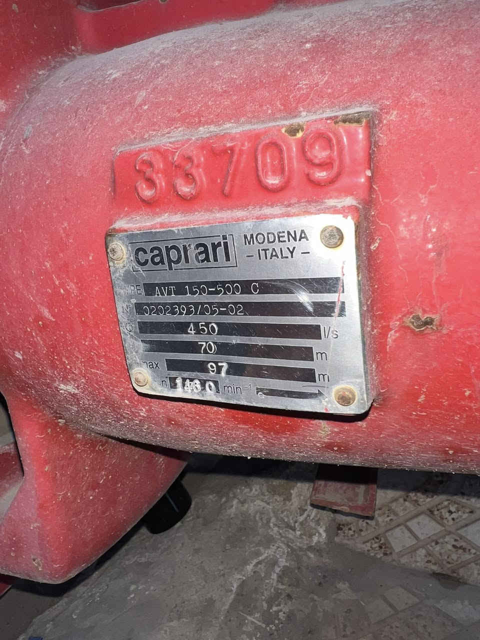 مضخة ايطالي
8❌6
هيد 70 متر هامودي
كيو 450 متر مكعب ب الساعة
شفت ستيل 
نضام جبنة 
ماركة كابراري
سعر ( 18 ) ورقة 
محل ( رضوان )
دهوك صناعة سيميل
محل مفتوح 🕰️ 9 صباحاً الى 6 مساءً 
***********  واتس اب
