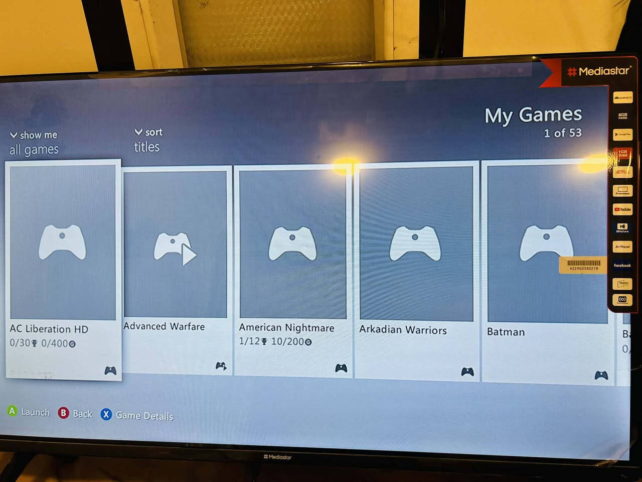 بعد السلام يوجد بلي اكس بوكس للبيع السعر110وبي مجال بي 53لعبه وياه يده وحده بلوتوث قراند مهكره وبيس ومعلق فهد العتيبي والباقي اكتشف بنفسك للتواصل خاص او استفسار ***********
