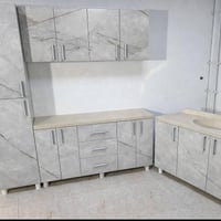 كاونتر MDF • موديل فاترينا • سنك ١٫٢٠م