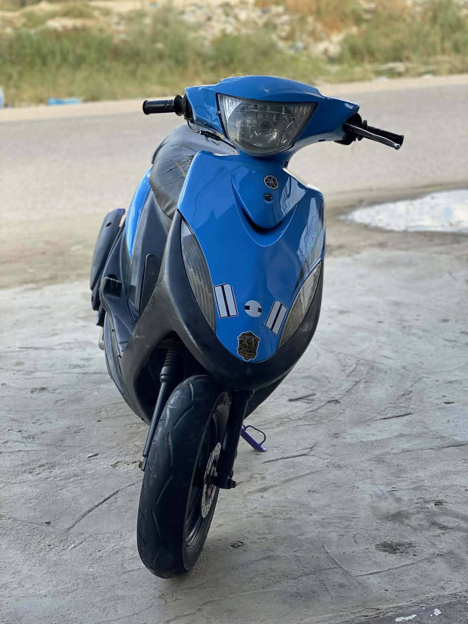 سلام عليكم
دراجه لبيع فول نضافه 

موديل 2003

دراجه مفتوح بس تزويد 

بوشه 55 مكينه ناعمه خير من الله 

صالنصه اف م 

لون مميز ازرك 💙 

سعر خاص *********** الاستفسار
