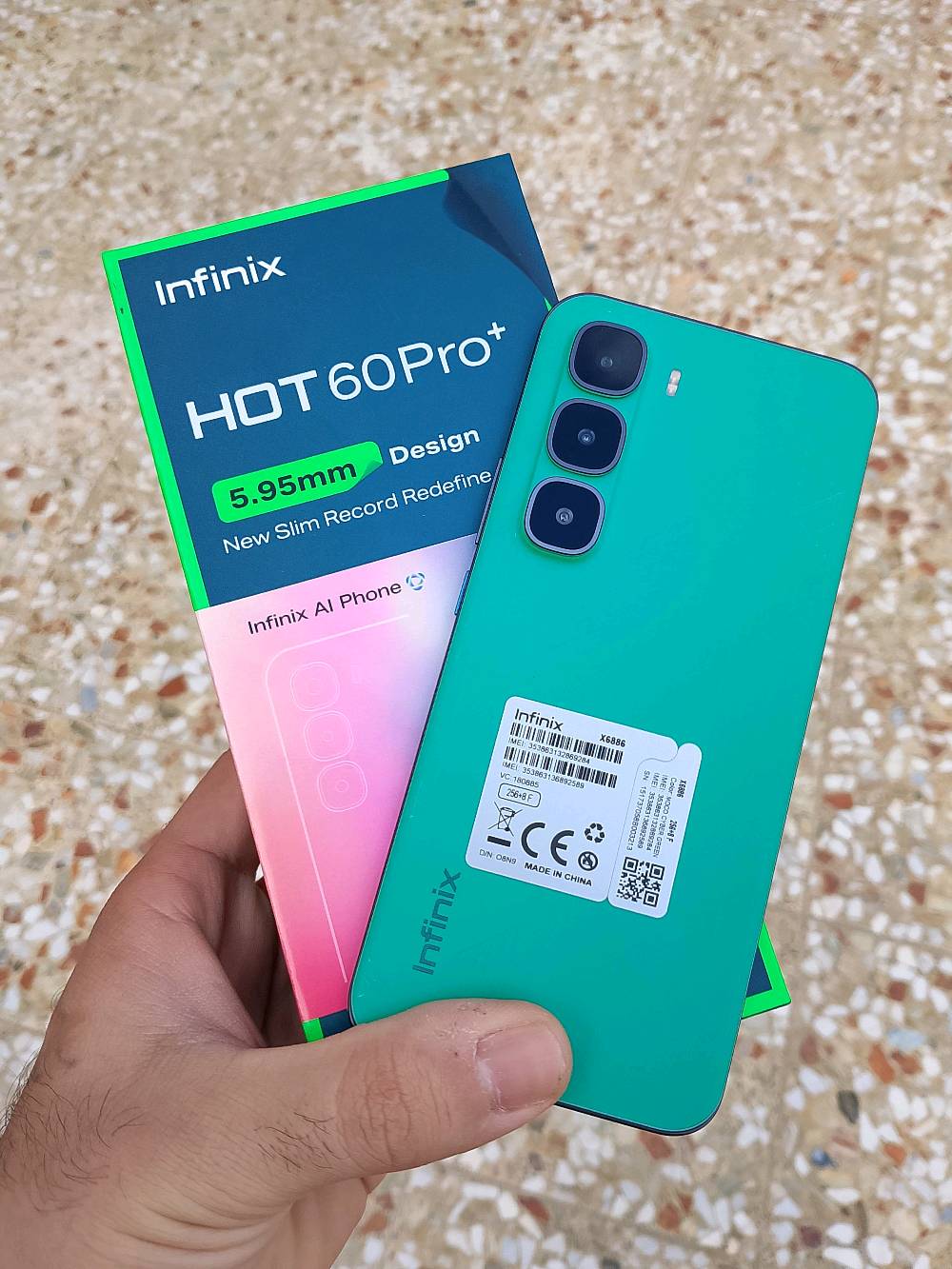 أنفنكس هـوت 60 برو بلس أخو جديد
ذاكرته 256 عشوائية 16 بطارية 5160
شاشة اموليد منحنية تردد 144 هيرتز
بصمة وجهه وبصمة شاشة سريعة
صوت ستريو دبل سبيكر جهاز سلم
غراضة كاملة لجهاز فتح كارتون مامستعمل
مكاني النجف السعر 215 الف شراي اتصل