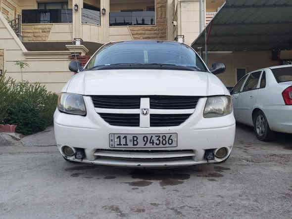 دوج كرفان موديل 2007 مكينه 3800 منظومه غاز 80 لتر شاصي طويل رقم بغداد 3 قطع تبريد مكينه كير خير من الله صدر امامي خلفي جديد تخم تاير جديد السياره مدوشمه بلكامل مع الارضيه ابواب سلايت كهرباء السياره مصبوغه حزام جماليه السعر 90 والسوك كلشي بي مكاني بغداد الغزاليه ***********
