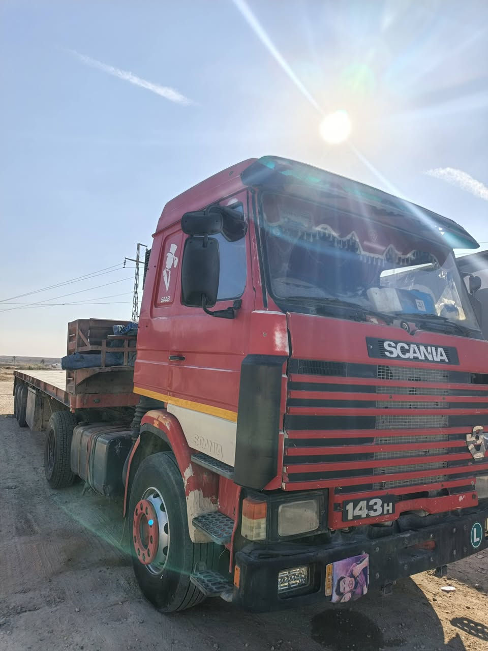 سكانيه للبيع موديل ٩٢ رقم لانبار ٤٣/٠/٦ تبريد تخم تاير عنوان الانبار قضاء هيت سعر خاص رقم هاتف ***********
