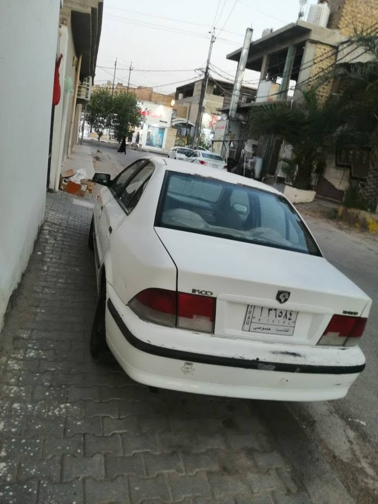 سيارة سمند مديل ١٠ قادسية بإسمي مكان نجف سنوية ساقطة.... كير جيد مكينة خيط بخار تبريد يحتاج غاز كشر كدام العين مكفولة السيارة بيها بس بيها خياس بالهلالات عليها غرامه مليون و١٠٠ الف على المشتري ٢٧ وبيها مجال الاتصال على الرقم ***********
