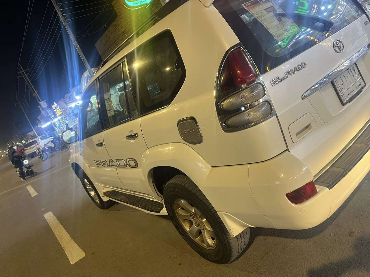 السلام عليكم سياره نوع ابرادو للبيع موديل 2008 مكفوله من الضربه والتبديل والصبغ كفاله عامه سياره جاهزه من محرك وكير وتبريد وحداده جاهزه ع اخر حبايه جديده مال جناي السعر 130 امراوس اروس لشراي يتصل ***********//***********مكان السياره ميسان
