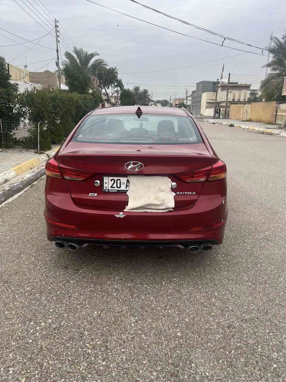 السلام عليكم النترا موديل 2017 بسمي تحويل ثاني يوم  السعر  125$ سياره مثل ما مواضحً سونار كدامك سياره جديد نضيفه الرقم الهاتف ***********
