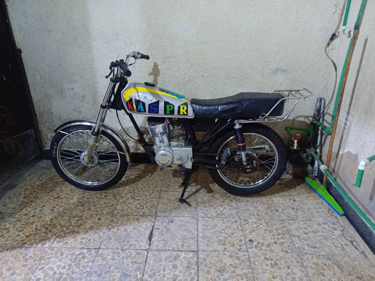 دراجه للبيع نوع الدراجه ايراني مكاني بصره القبله السعر 350😍*********** ادوات
