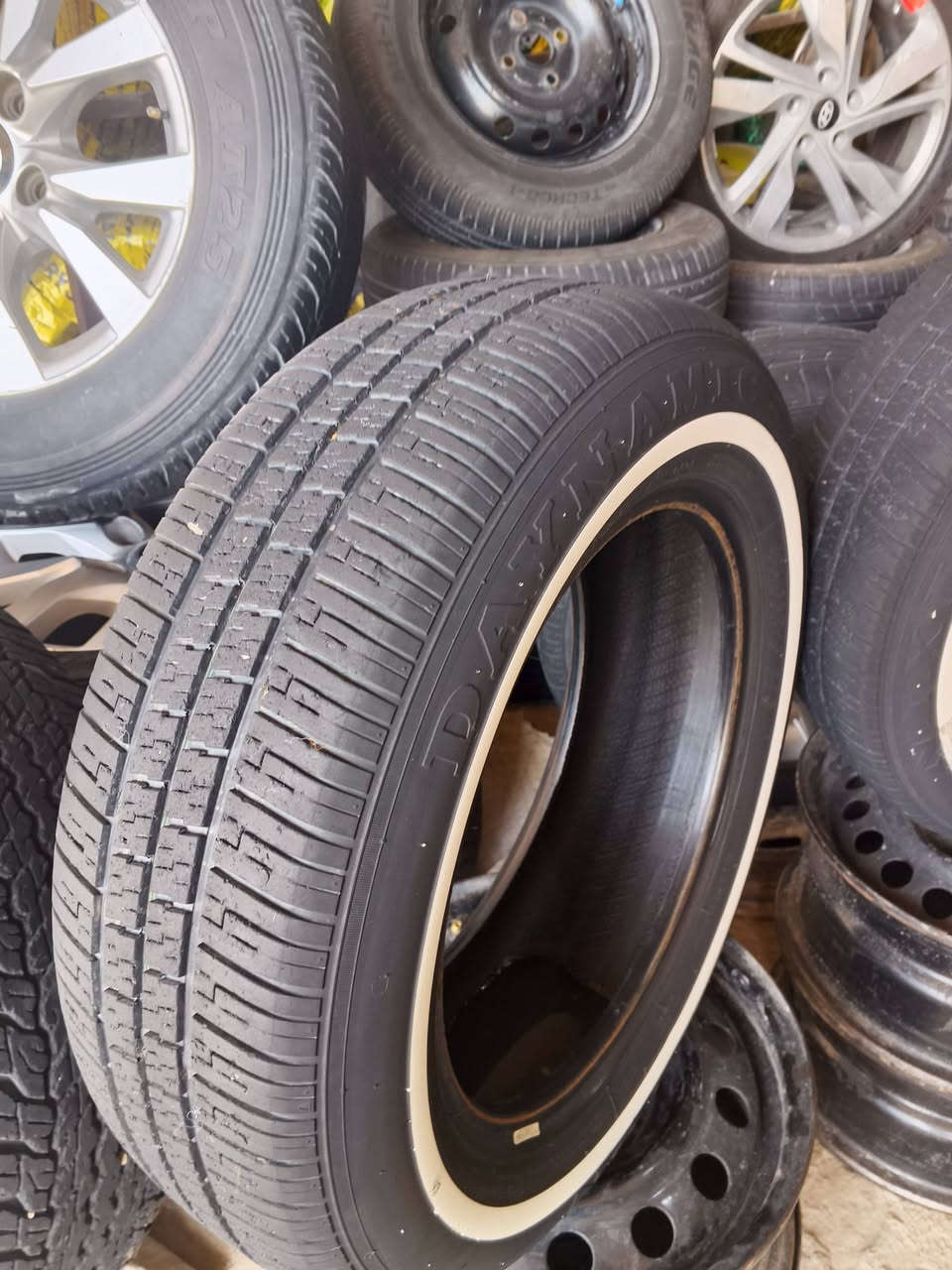 تاير أبو خطه مستعمل زوج مكان طويريج ‏‪***********‬‏
