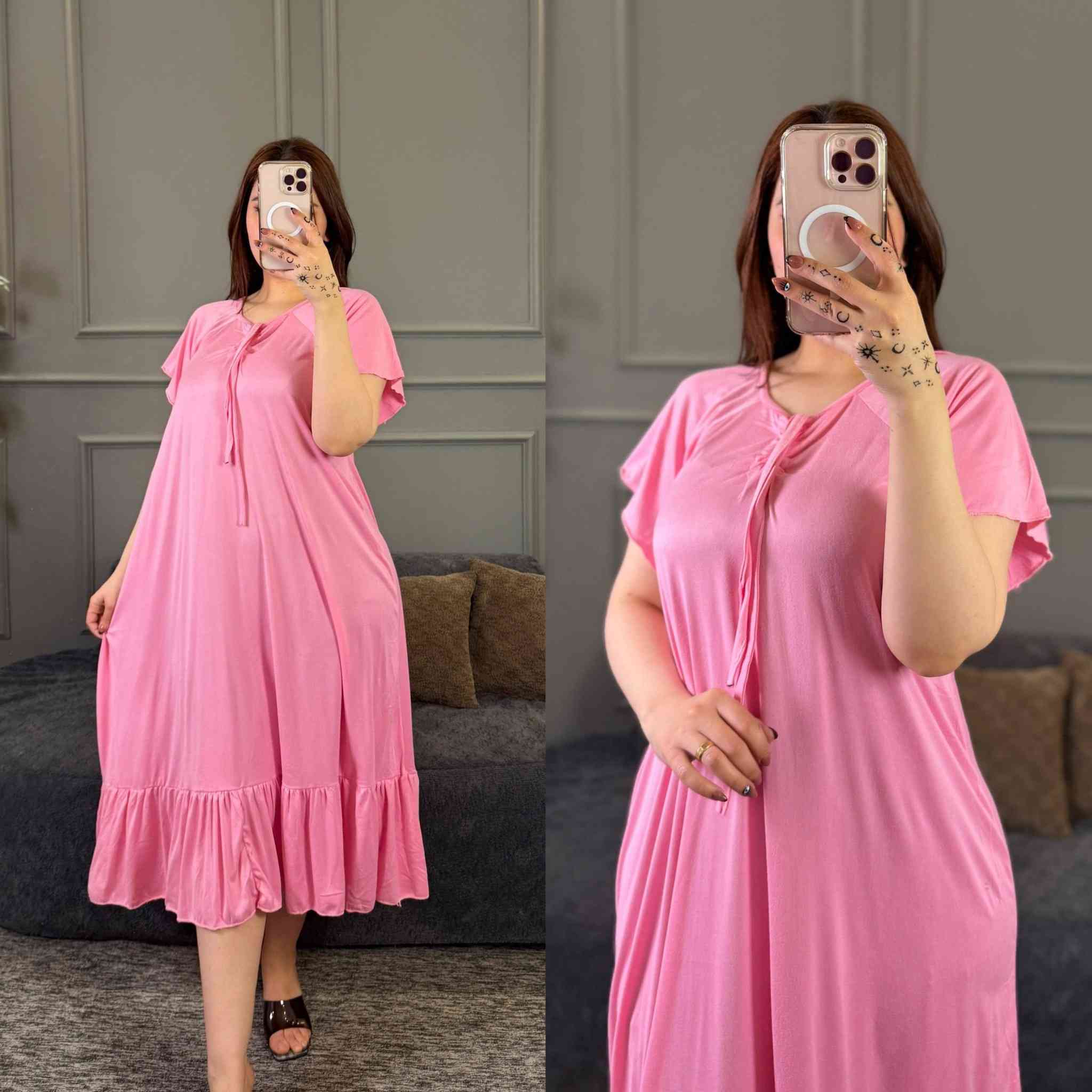 شلحه نسائي  دبل كلوش صدر زم 

الخامه فانيلا زبده الاصلي فول ليكرا 

القياسات فري سايز يلبس وزن من 60 الى 100 كيلو 

سعر الدرزن 12 قطعه 60 الف

سعر القطعه مفرد 9


**إذا كنت صاحب هذا الإعلان وتريد حذفه لأي سبب، رجاءا أرسل رسالة إلى الدعم الفني**