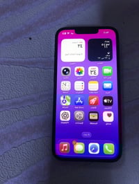 13برو فقط  شرق اوسط ذاكره ١٢٨ بطاريه ٧٦ شخط مابي مامفتوح فقط ضهر مكسور...