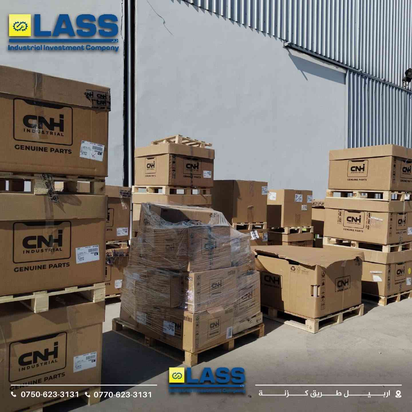 تعلن  شركة لاس فرع الموصل عن وصول دفعة جديدة من المواد الاحتياطية الأصلية (CNH) نيوهولاند & فيات  لضمان أفضل أداء وكفاءة لمعداتكم

 متوفر لدينا:

 جميع المواد الاحتياطية الأصلية

 جودة عالية وضمان معتمد

 أفضل الأسعار في السوق

 زورونا في مواقعنا الكائن 

الموصل /الجانب الايمن / صناعي وادي عكاب / جانب معمل راشي البدر 

للتواصل :

*********** 

 ***********

 خدمتكم هي أولويتنا – تواصلوا معنا الآن
