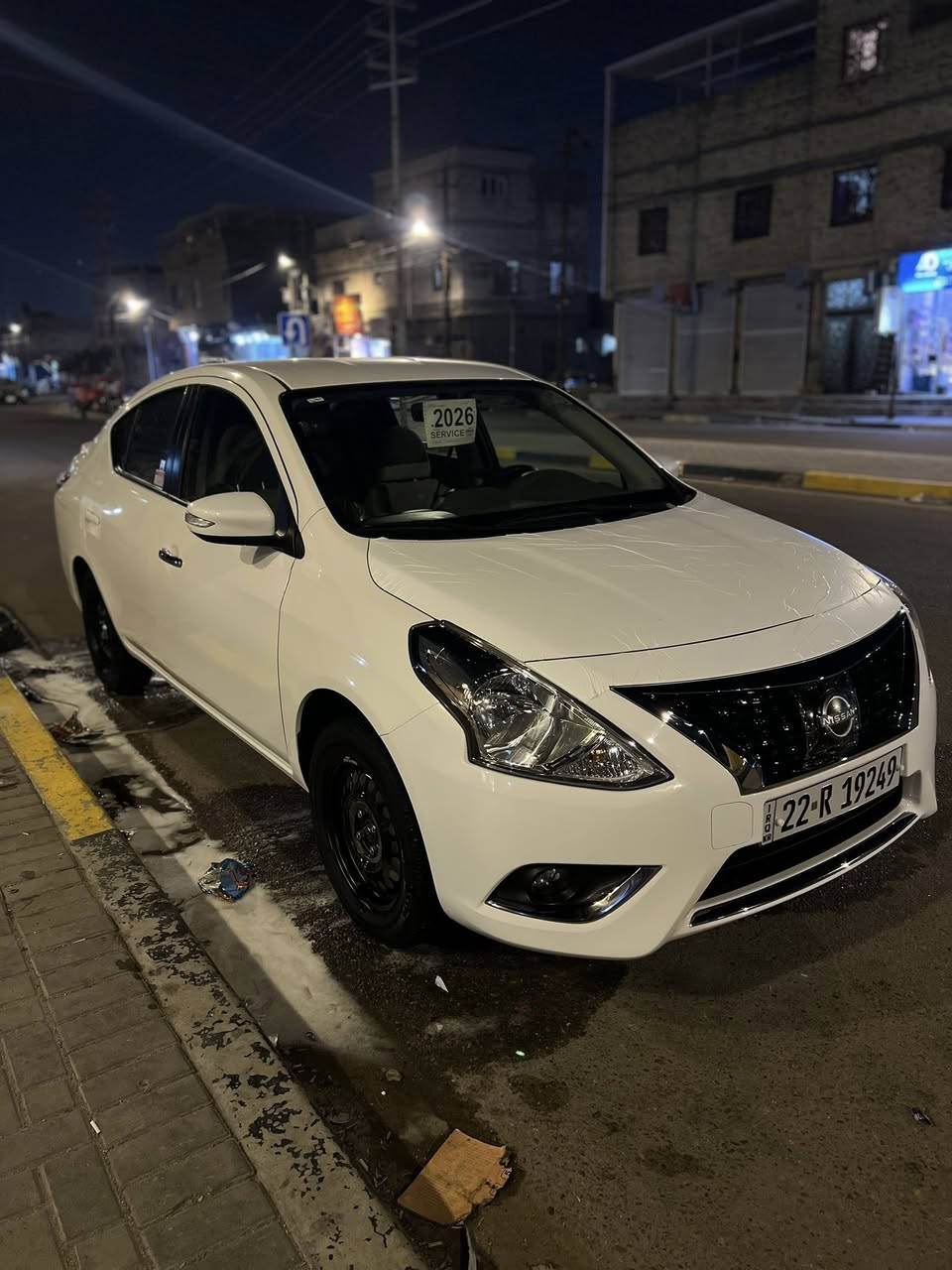 نيسان صني مديل 26
سياره بعده بحالت زيرو للبيع سعر 25 قفل
كفاله من كلشي مستبل اله عطر خليه رقم*********** 
العنوان بصره بهادريه
