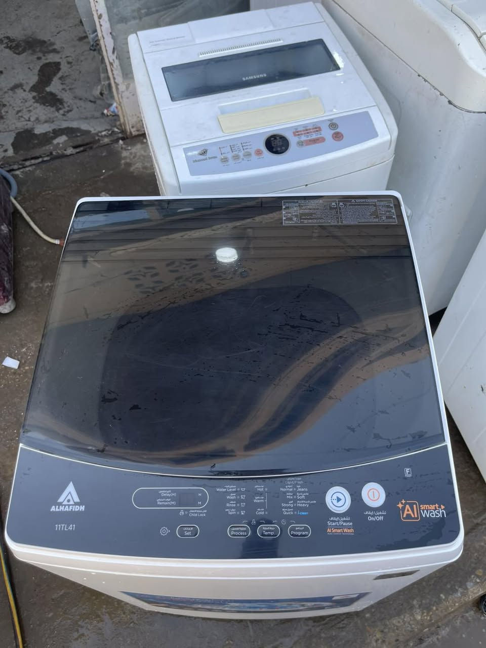 غسالة ملابس الحافظ فول اوتوماتيك  جديدة غير مستخدمة على البلاد نظافة ١٠٠٪؜
الوزن ١١ كيلو
الغسالة جديدة غير مستخدمة نهائيا 
العنوان : الدورة / المهدية الاولى
التوصيل مجاناً داخل بغداد 
السعر  175,000 دينار
للتواصل مراسلة الصفحة او الاتصال على الهاتف : ***********
