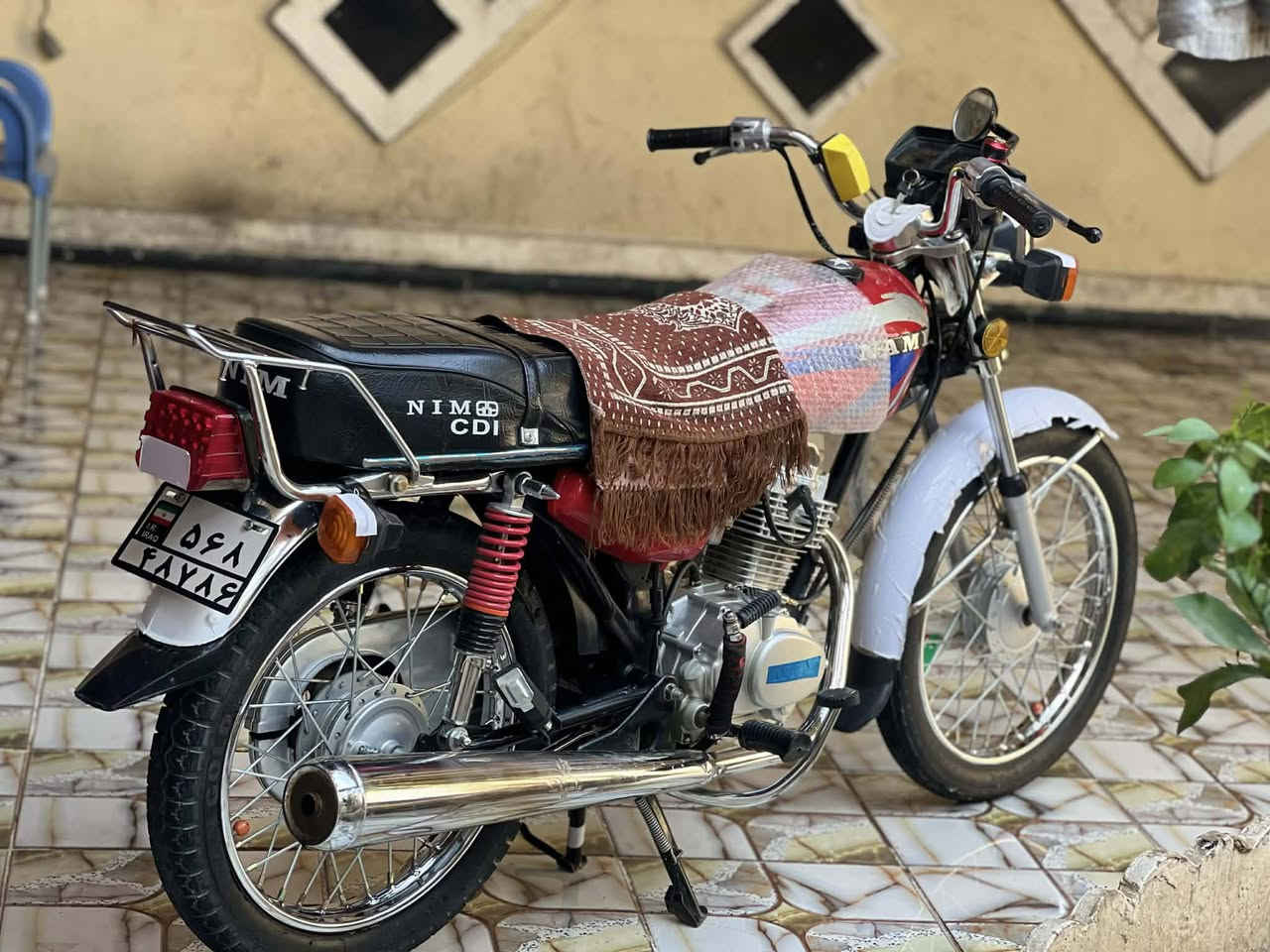 سلام عليكم نامه موديل 25 دراجه كفاله عامه نصبه مثل ما واضح بل صوره وبعد أحله من صور مكان ديالى بعقوبة لاستفسار على رقم ‏‪***********‬‏
