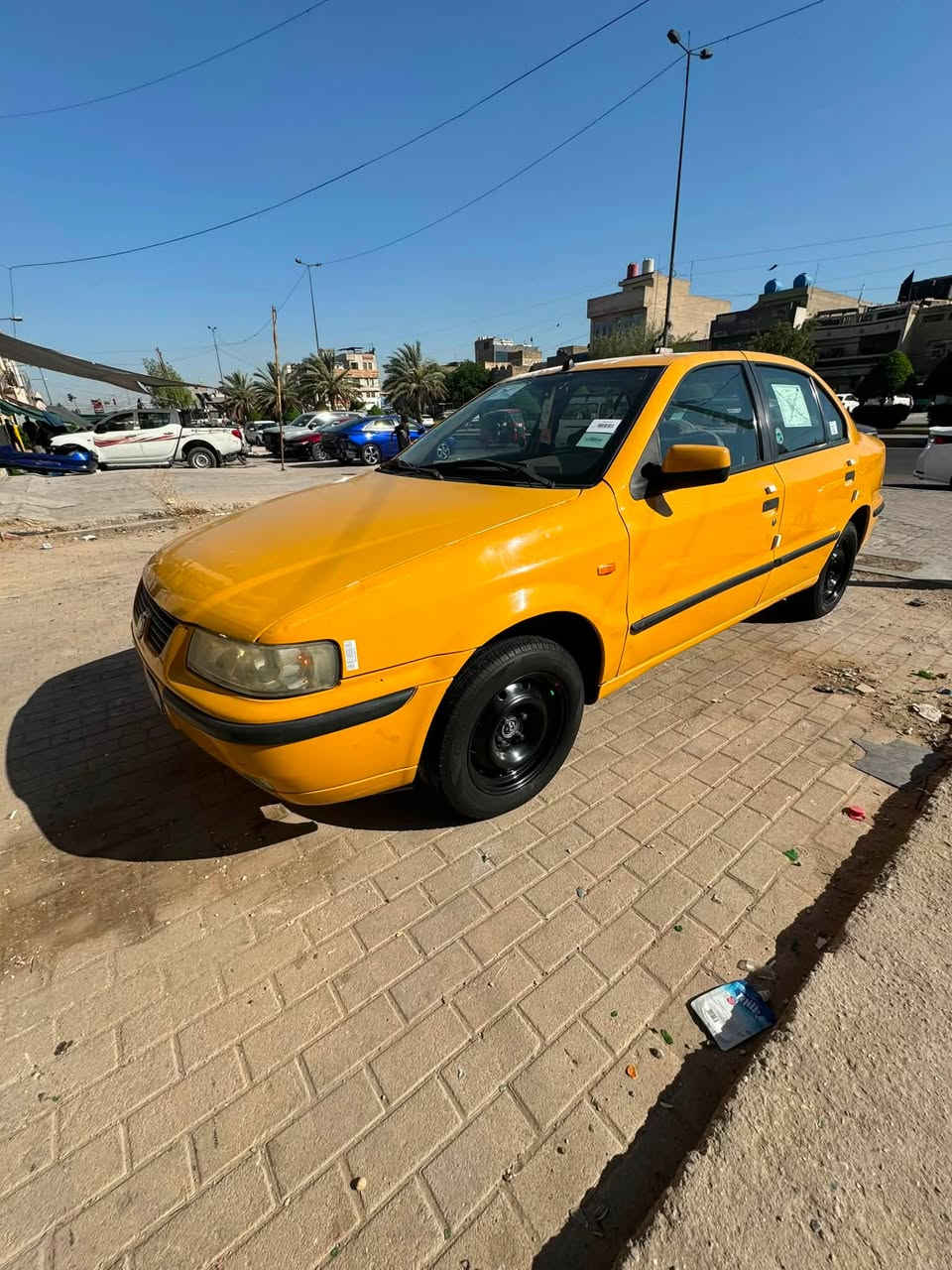 سلام عليكم للبيع سمند موديل ٢٠١٠ كير محرك جدد صدر مامي خلفي جديد تخم تاير جديد تبريد ثلج مصفر هيئه وغرامه تحويل مباشر سعر ٣٠ تصل وتدلل مكلف بنشر كرر مكلف بنشر مكان سياره بغداد ‭***********‬
