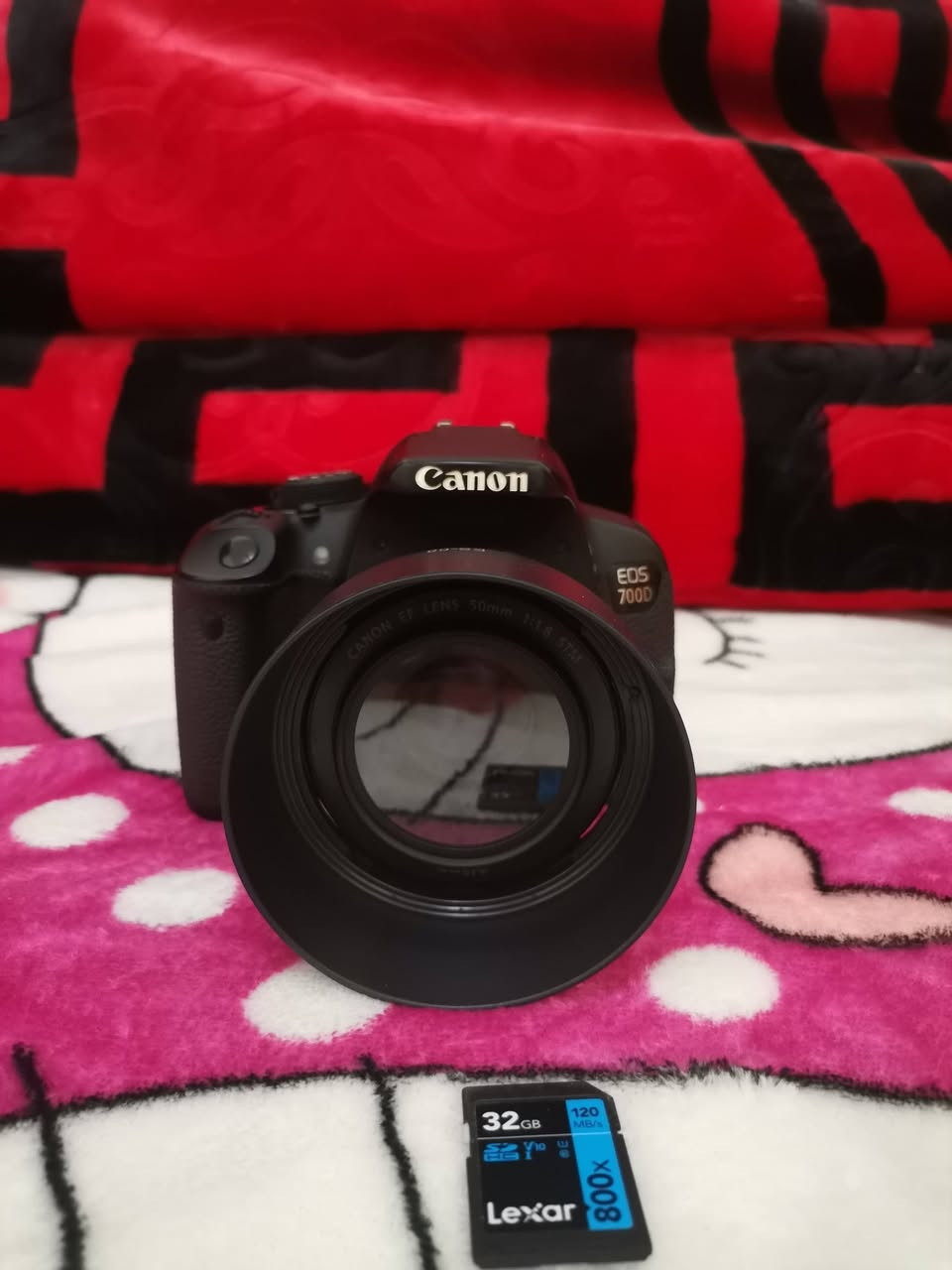 بسم الله ماشاء الله بارك ف صاحب النصايب 
كانون 700D حالت زيرو   كارت32G ادوات نظافه
لينس50Stm بل كابات و هود
شاتر قليل مقستهوش لسه 
السعر 14500نهائي نهائي 
01223568049


**إذا كنت صاحب هذا الإعلان وتريد حذفه لأي سبب، رجاءا أرسل رسالة إلى الدعم الفني**