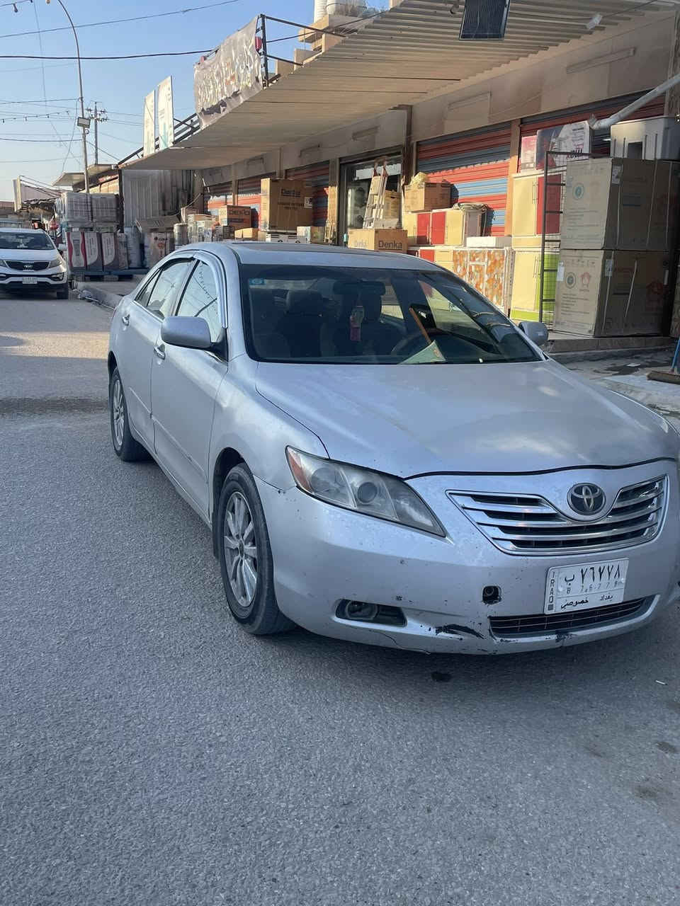 كامري 2008
6 سلندر كير محرك مكفول 
مصبوغه عام 
حادثها جاملغ وربع البنيد 
كشنات كهرباء
 بصمه 
فتحه 
كامل مواصفات السياره 
السياره سعرها 69 
جاهزه مكانها بابل الاسكندريه 
***********

