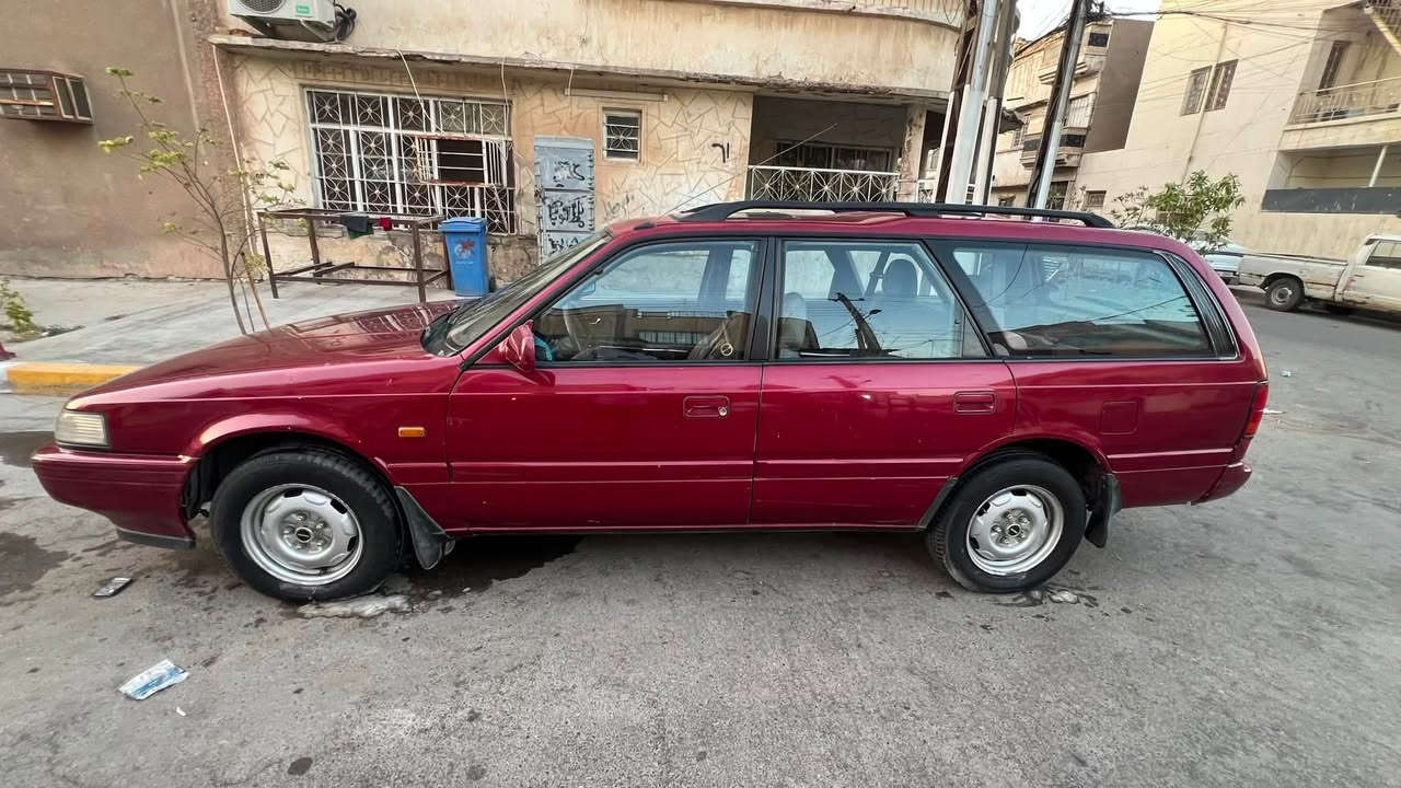 السلام عليكم مازدا ستيشن موديل 1992
السياره نضيفه بدون صبغ ولا خياس 
كير ومحرك مكفول 
تخم امامي خلفي تايرات جديد
تبريد شغال ثلج
كهربائيات كلهن شغاله
محرك 2000
رقم بغداد 
السياره بسمي ثاني يوم تحويل
السعر 65$بيه مجال
العنوان بغداد
تواصل ***********

