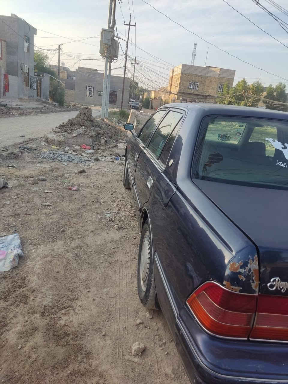 السلام تكم للبيع مديل 99 سنويه 27 رقم نجف مكفوله من الضربه القويه تخم تاير جديد باتري جديد السعر 85 وبيها مجال الديوانيه غماس ***********
